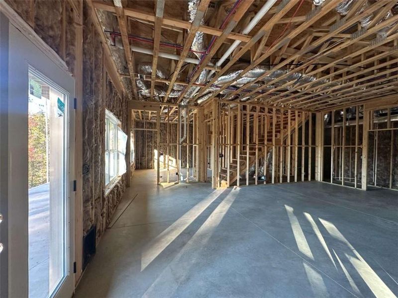 In-progress construction of a new home in , Talking Rock, GA (Image 11).