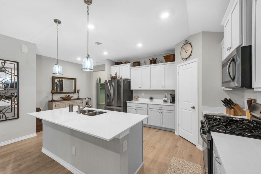Furnished interior view inside a new home in Liberty Village, Brenham (Image 13).
