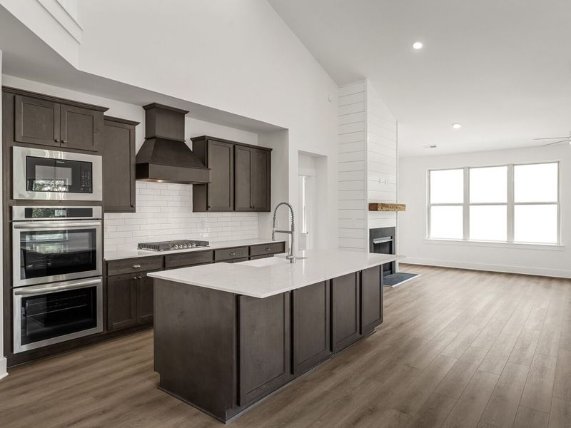 Furnished interior view inside a new home in Woods Crossing, Gallatin (Image 9).