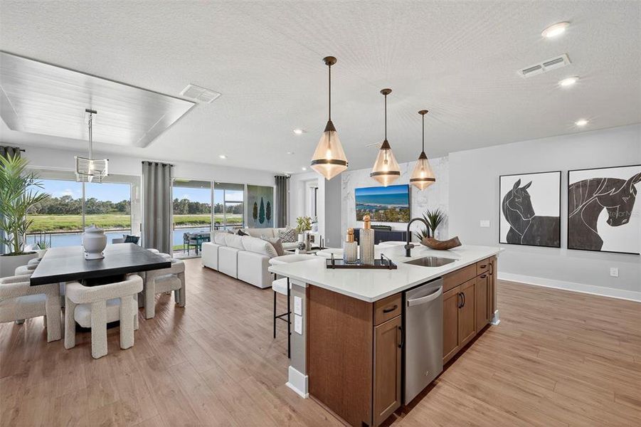 Furnished interior view inside a new home in Crosswind Ranch, Parrish (Image 7).