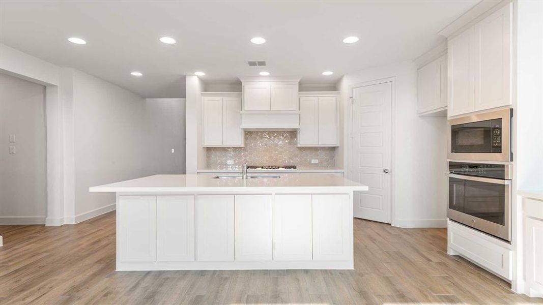 Furnished interior view inside a new home in Trinity Falls 50', McKinney (Image 11).