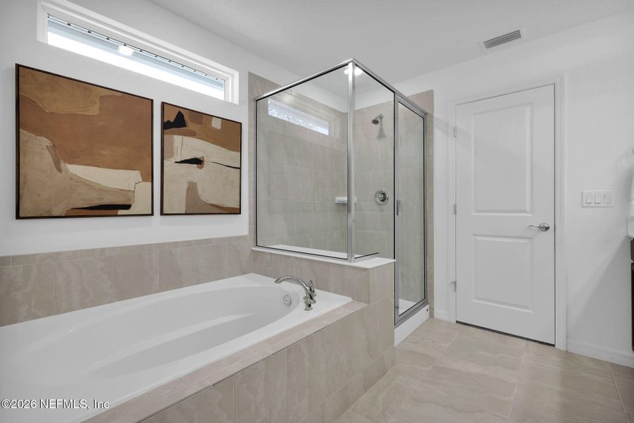 Furnished interior view inside a new home in Wingate Landing, Jacksonville (Image 12).