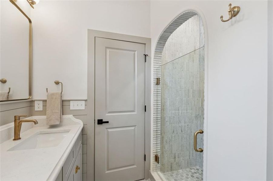 Furnished interior view inside a new home in , Marietta (Image 9).