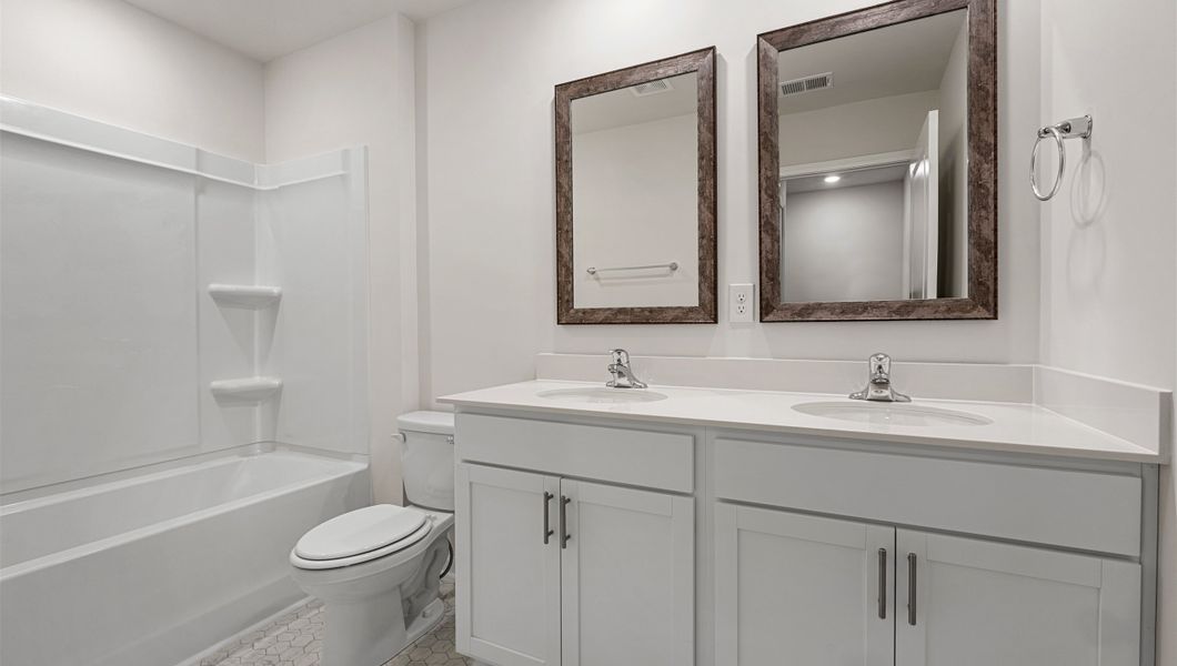 Furnished interior view inside a new home in Hunters Ridge, Woodruff (Image 13).