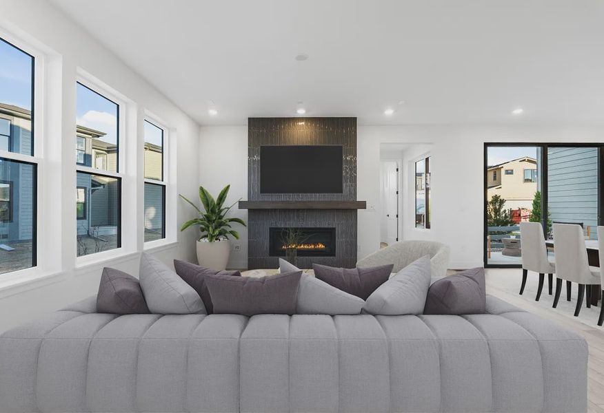 Homesite 322 Great Room - Virtually Staged - 3 of 12