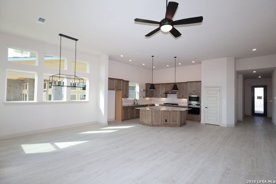 Furnished interior view inside a new home in Windsong - Reserve Series, Boerne (Image 6).