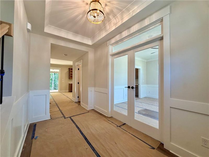 In-progress construction of a new home in Arbor West, Dawsonville, GA (Image 21).