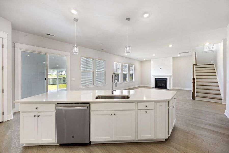 Furnished interior view inside a new home in , Summerville (Image 5).