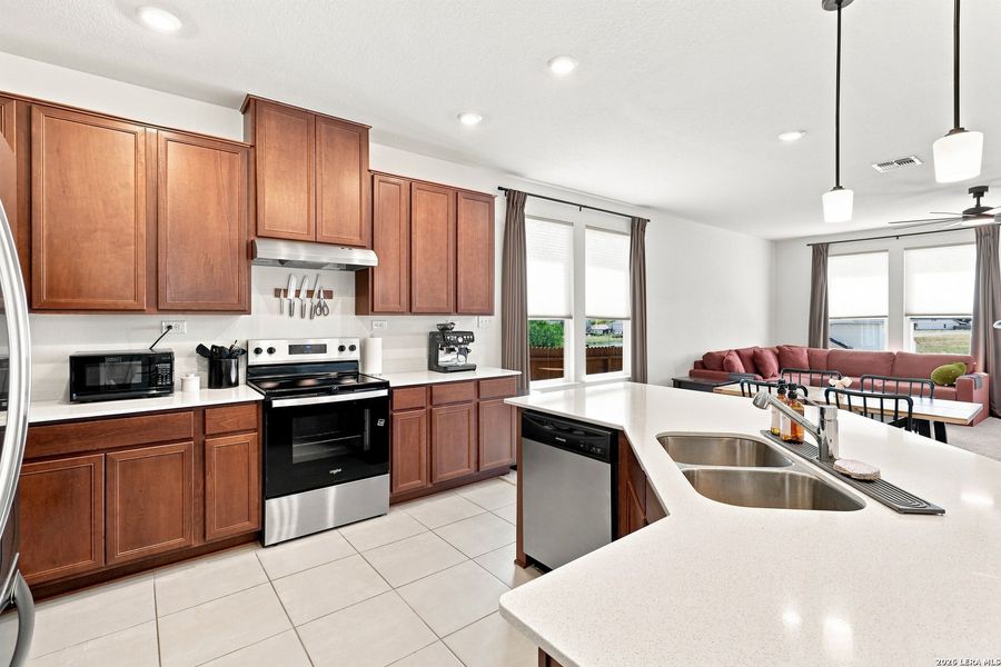 Furnished interior view inside a new home in , San Antonio (Image 9).