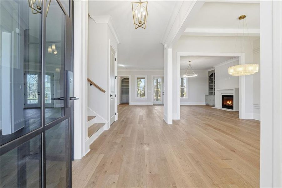 Spacious, unfurnished interior of a new home in , Marietta (Image 33).