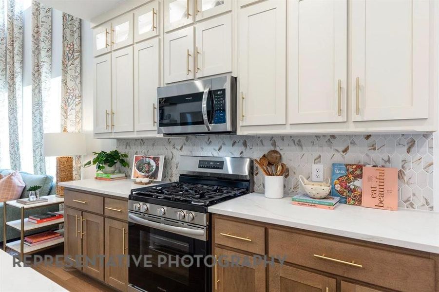 Furnished interior view inside a new home in Indigo: 40ft. lots, Richmond (Image 3). Furnished interior view inside a new home in Indigo: 40ft. lots, Richmond (Image 3).