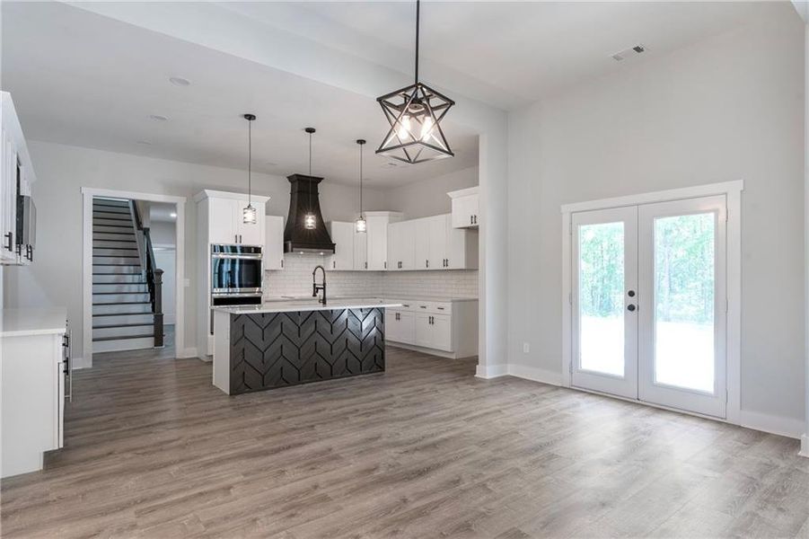 Furnished interior view inside a new home in , Covington (Image 5).