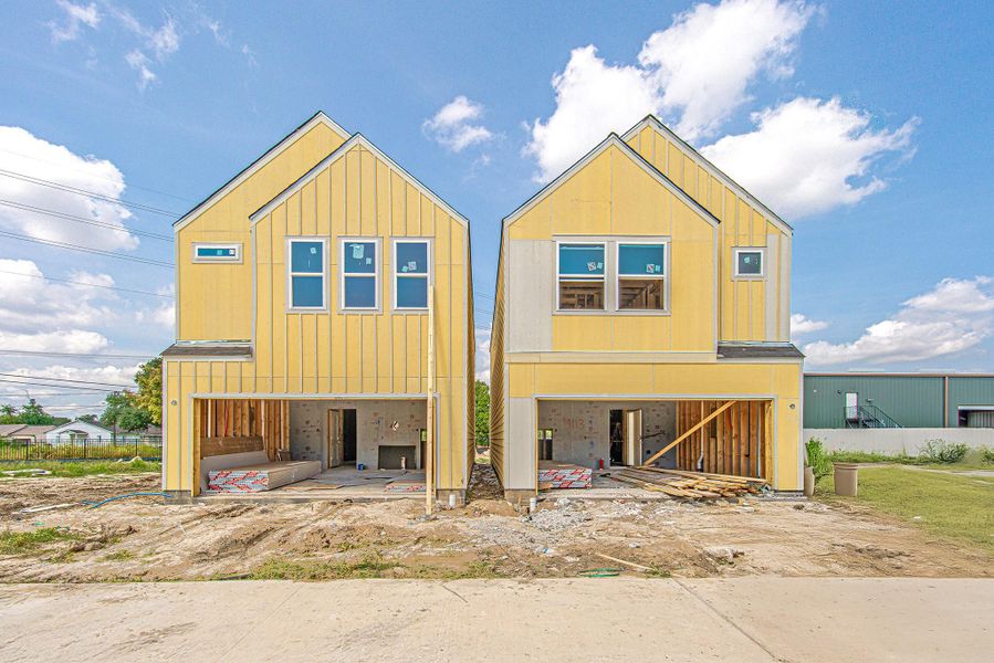 Front exterior of a new home in , Houston, TX, highlighting curb appeal (Image 2). Front exterior of a new home in , Houston, TX, highlighting curb appeal (Image 2).