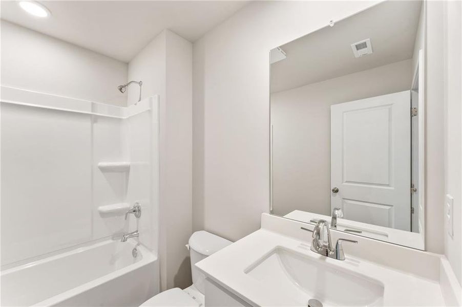 Furnished interior view inside a new home in Hawthorne Reserve, Dallas (Image 12).