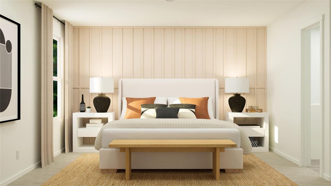 Furnished interior view inside a new home in Summerside, Lockhart (Image 27).