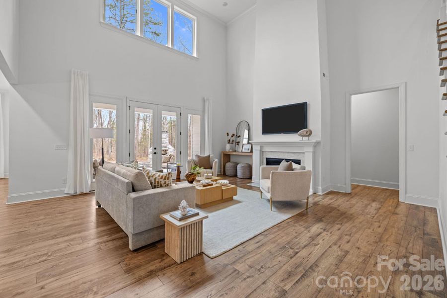 Furnished interior view inside a new home in , Indian Trail (Image 40).