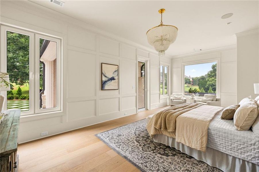 Furnished interior view inside a new home in , Canton (Image 15).