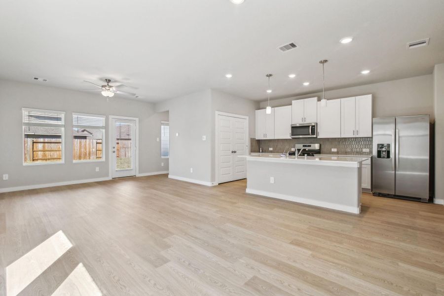 Photo is not of the actual home, but is an inspirational photo of builder’s model home and may depict options, furnishings, and/or decorator features that are not included