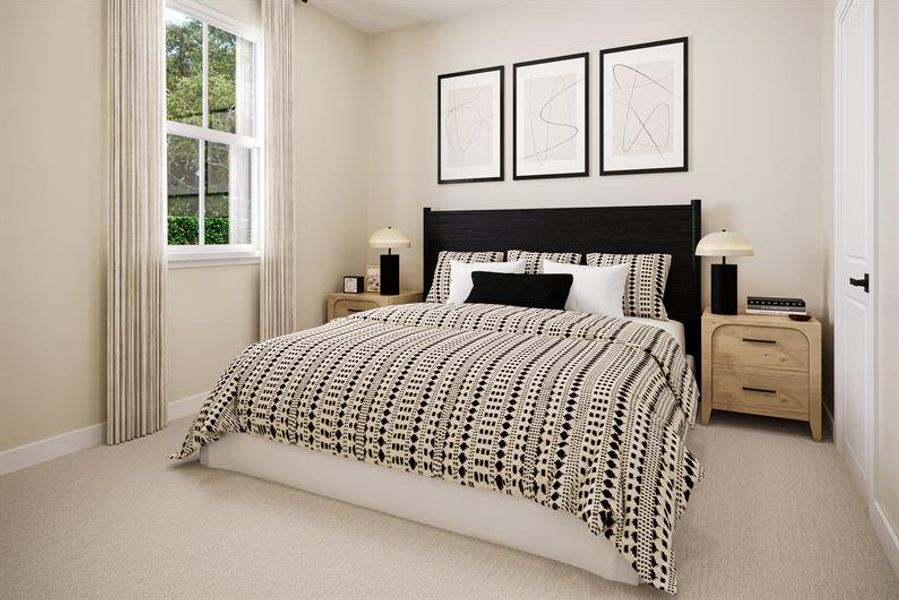 Representative furnished interior of a home built from the Cresthaven by Ryan Homes in Seminole Palms Single-Family Homes, Palm Coast (Image 8). Representative furnished interior of a home built from the Cresthaven by Ryan Homes in Seminole Palms Single-Family Homes, Palm Coast (Image 8).