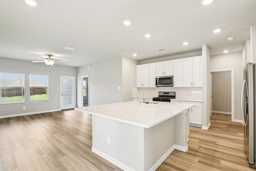 Photo is not of the actual home, but is an inspirational photo of builder’s model home and may depict options, furnishings, and/or decorator features that are not included.