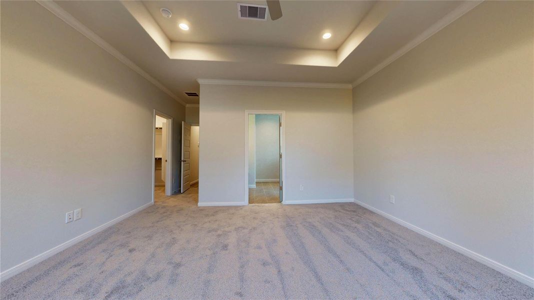 Spacious, unfurnished interior of a new home in Lexington Heights 50', Willis (Image 34).