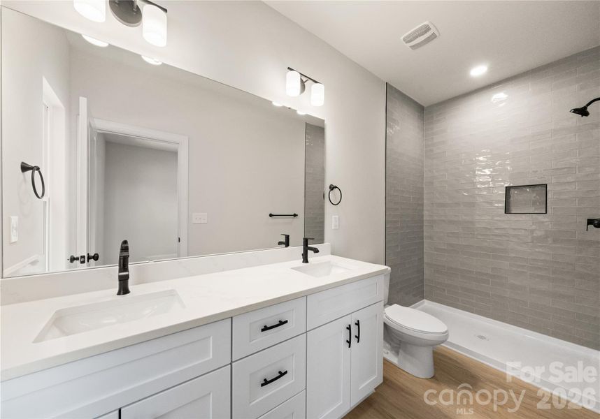 Furnished interior view inside a new home in , Charlotte (Image 5).