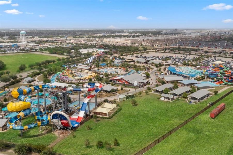 Just minutes is the Typhoon Texas Waterpark.