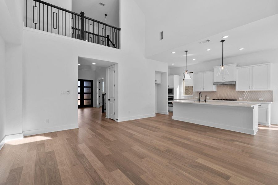 From Family Room to Open Concept Kitchen