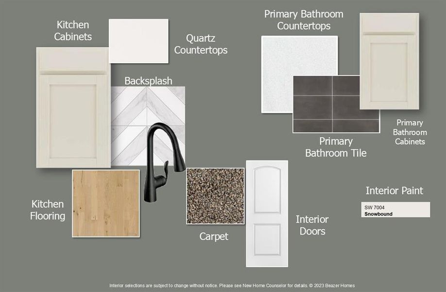 Beazer Homes Valencia on the Lake Magnolia Floorplan.