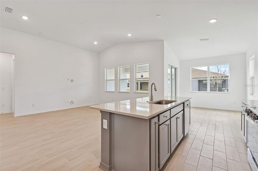 Furnished interior view inside a new home in Isles at Bayview, Parrish (Image 12). Furnished interior view inside a new home in Isles at Bayview, Parrish (Image 12).