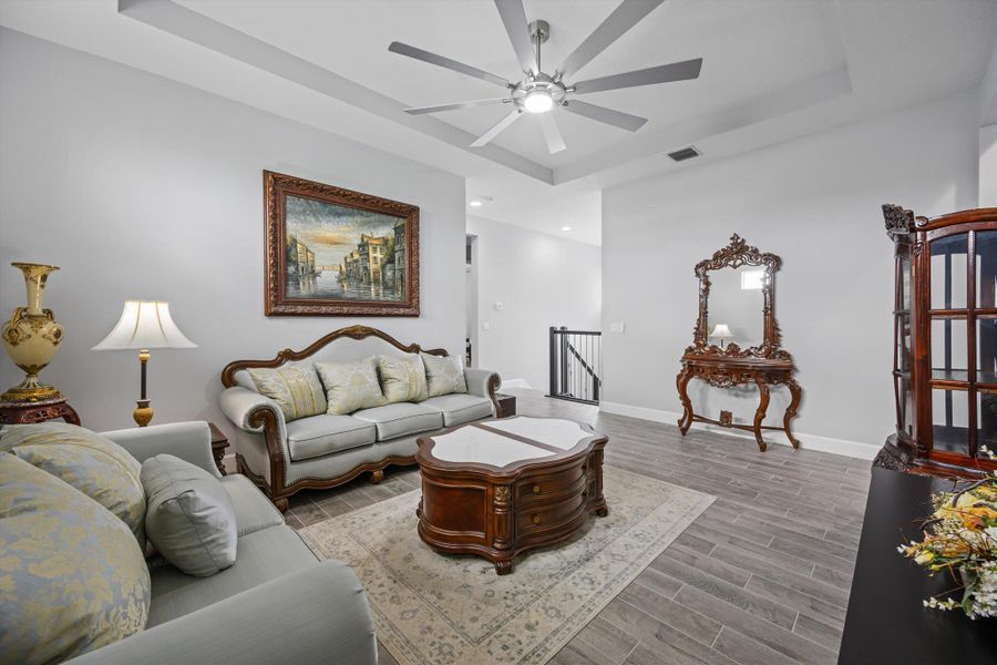 Furnished interior view inside a new home in , Westlake (Image 6). Furnished interior view inside a new home in , Westlake (Image 6).