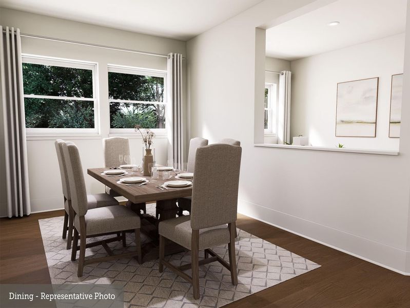 Furnished interior view inside a new home in , Montgomery (Image 11). Furnished interior view inside a new home in , Montgomery (Image 11).