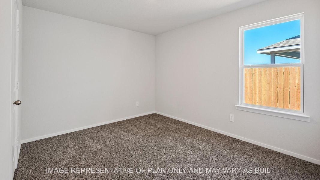 Spacious, unfurnished interior of a new home in Midtown Reserve, College Station (Image 7).