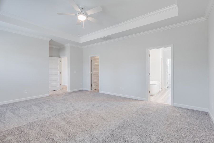 Spacious, unfurnished interior of a new home in Pebble Branch, Chapin (Image 39). Spacious, unfurnished interior of a new home in Pebble Branch, Chapin (Image 39).