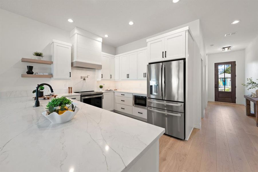 Furnished interior view inside a new home in , Dunedin (Image 10).