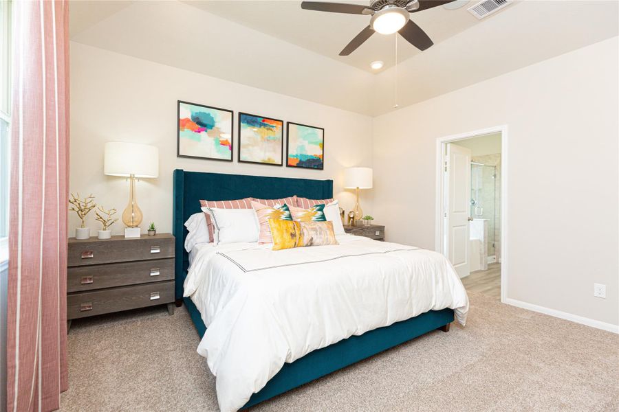 Sample photo of completed home with similar plan. As-built color and selections may vary.