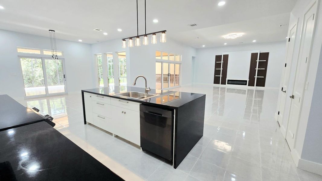 Furnished interior view inside a new home in , Waller (Image 1). Furnished interior view inside a new home in , Waller (Image 1).