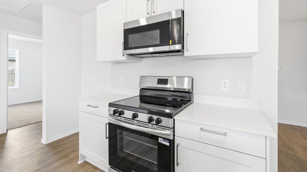 Representative furnished interior of a home built from the Barton by D.R. Horton in The Hills of Sherman, Sherman (Image 4).
