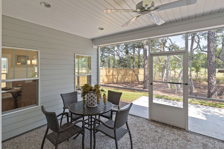 Furnished interior view inside a new home in Osprey Landing, Southport (Image 38).