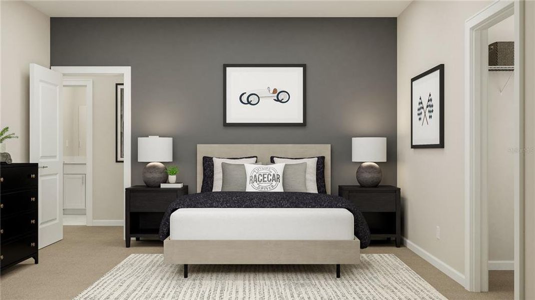 Furnished interior view inside a new home in Bridgewalk: Estate Collection, St. Cloud (Image 13). Furnished interior view inside a new home in Bridgewalk: Estate Collection, St. Cloud (Image 13).