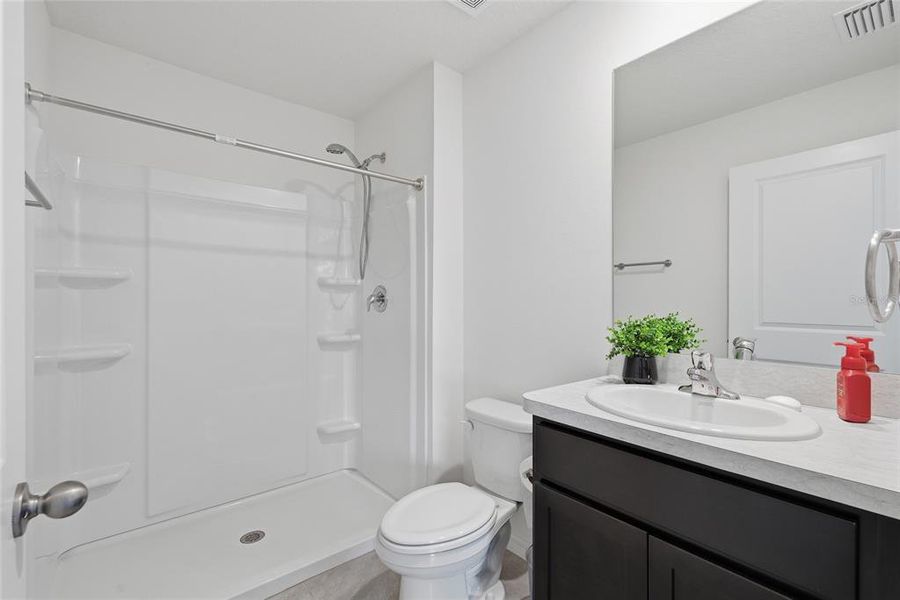 Furnished interior view inside a new home in Avalon Woods, Newberry (Image 18).