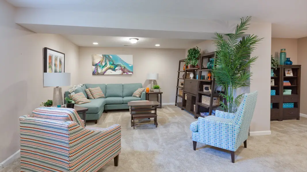 Furnished interior view inside a new home in Essex Village, Franklinton (Image 4).