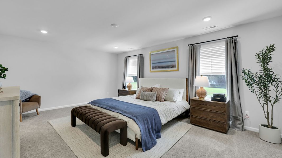 Representative furnished interior of a home built from the BELHAVEN by D.R. Horton in The Ranch, Holly Hill (Image 21). Representative furnished interior of a home built from the BELHAVEN by D.R. Horton in The Ranch, Holly Hill (Image 21).