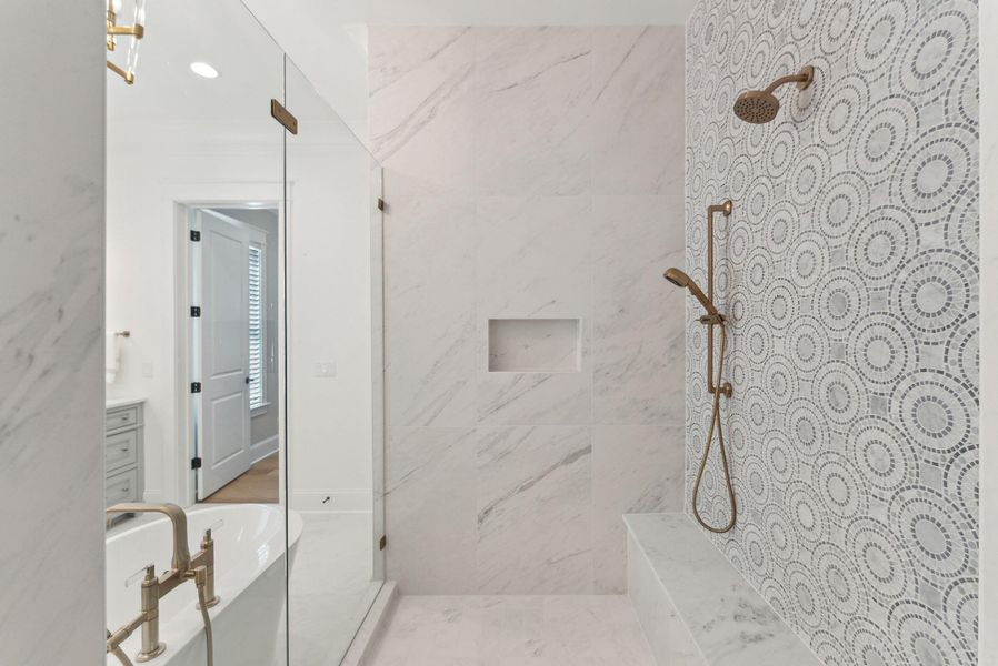 Furnished interior view inside a new home in Daniel Island Park, Charleston (Image 50).