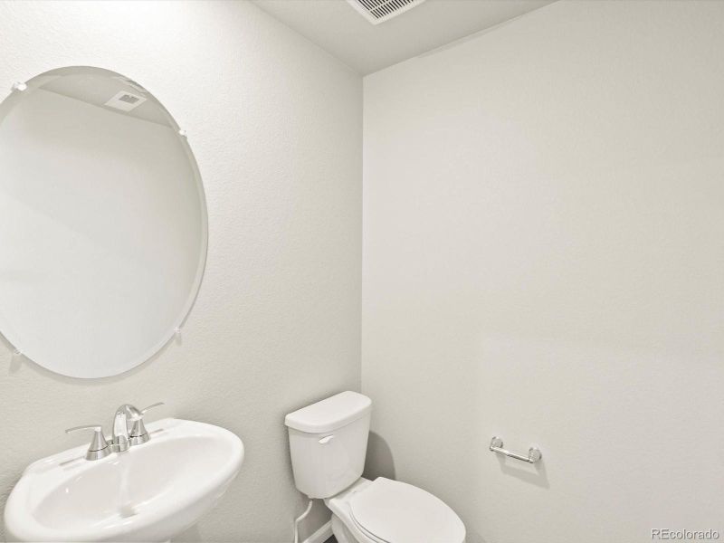 Furnished interior view inside a new home in Poudre Heights: The Meadow Collection, Windsor (Image 8).