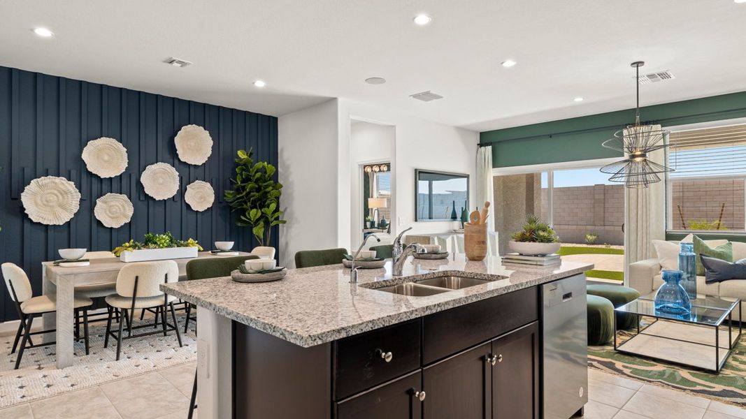 Furnished interior view inside a new home in Magma Ranch Vistas, Florence (Image 7).