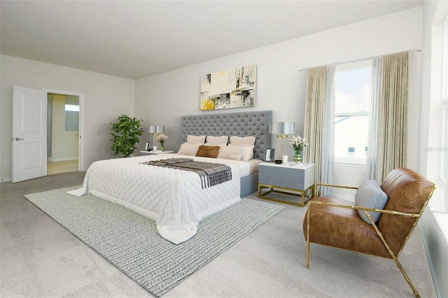 Furnished interior view inside a new home in Weslyn Park, St. Cloud (Image 8).