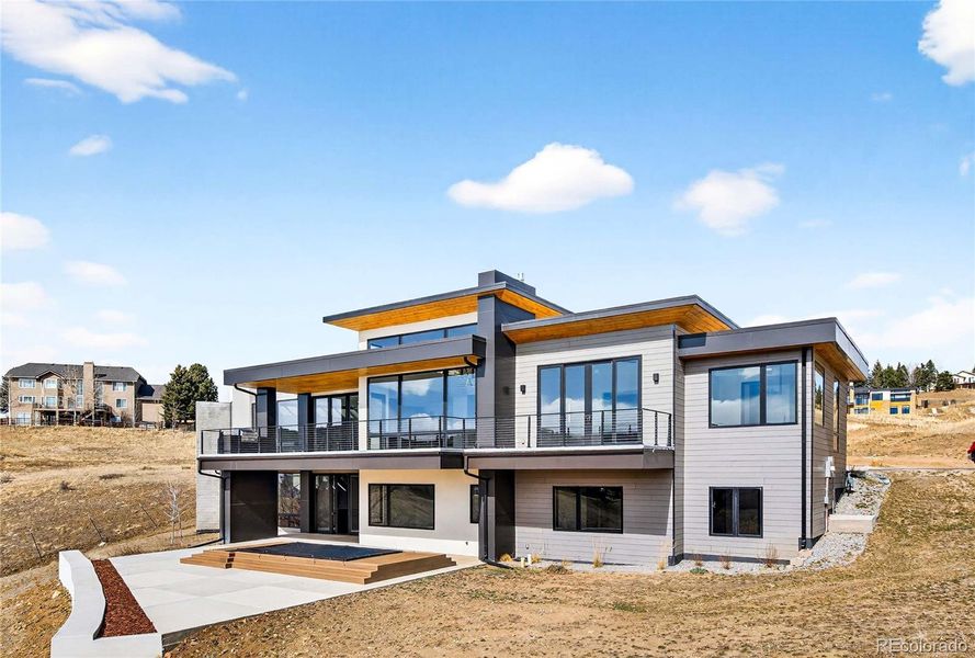 Exterior details and patio area of a home in , Golden (Image 29).