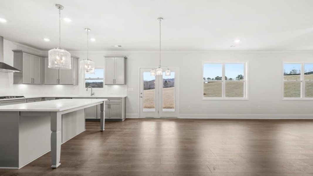 Furnished interior view inside a new home in Hamptons at Riverwood East, Dallas (Image 7).