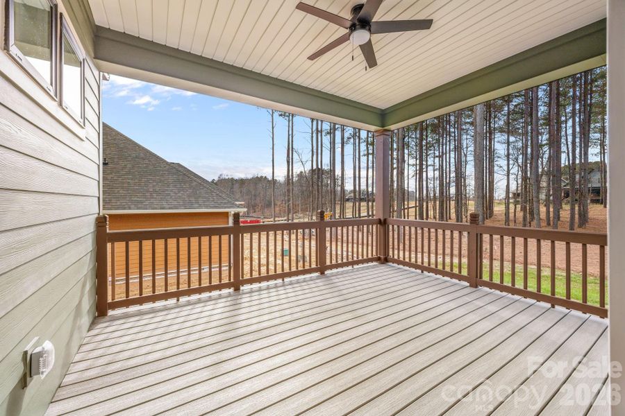Exterior details and patio area of a home in , Statesville (Image 4).
